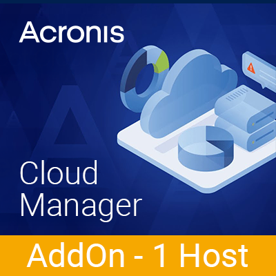 Acronis Cloud Manager 1 add. Host ml Sub Vv+1YM