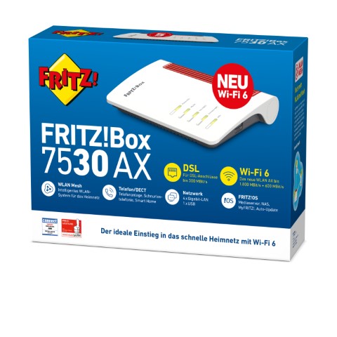 AVM FRITZ!Box 7530 AX WI-FI 6 Router