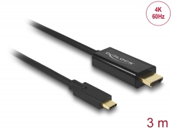 Delock Kabel USB-C auf HDMI 4K 60Hz 3m