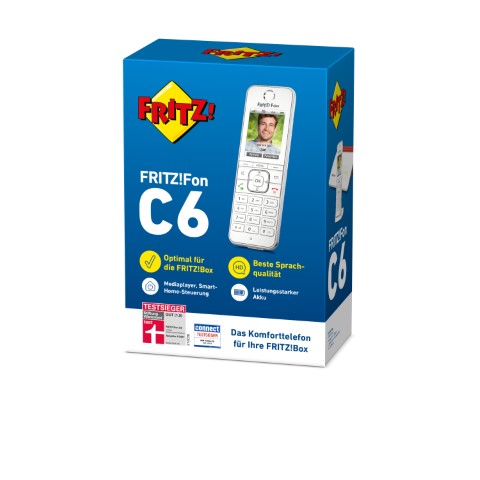 AVM FRITZ!Fon C6 White DECT-Mobilteil