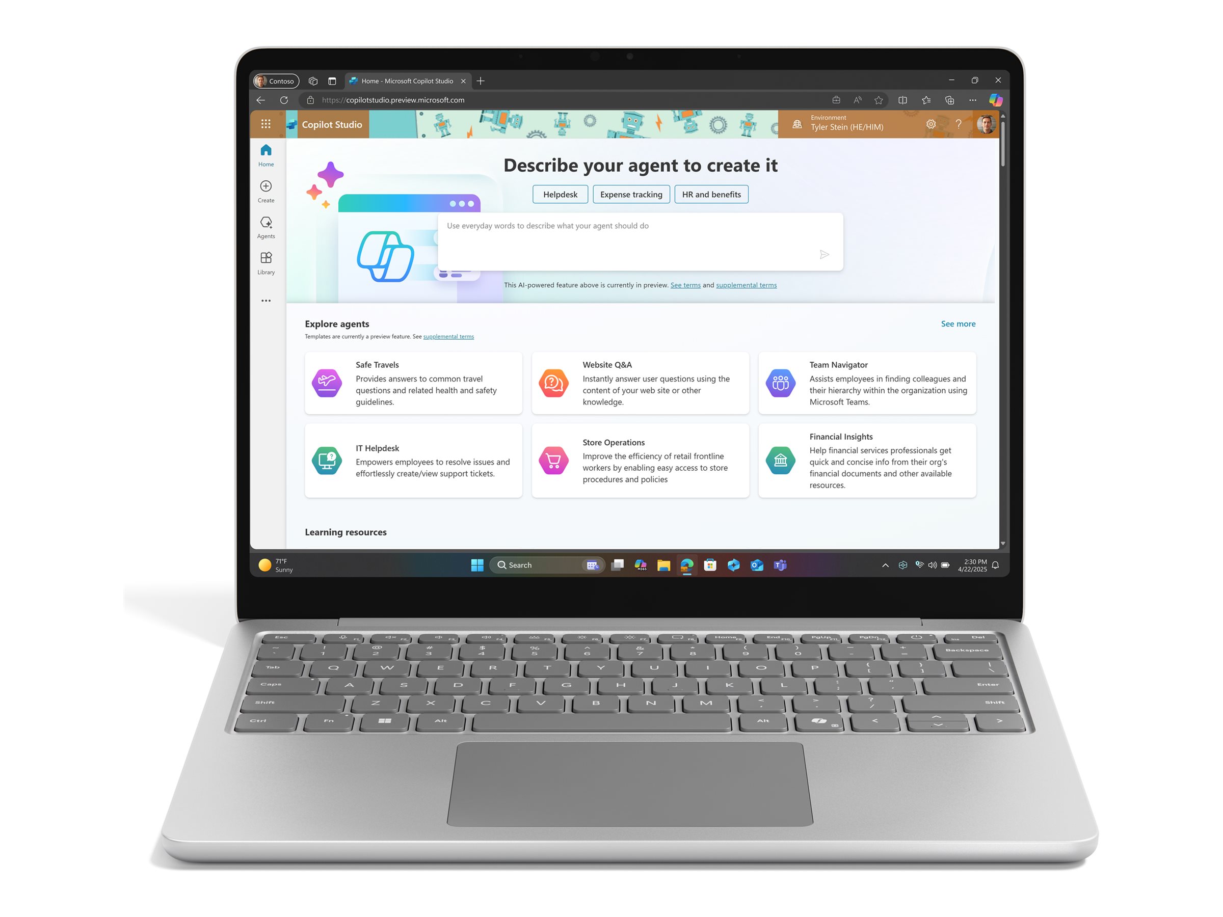 Microsoft Surface Laptop for Business 13" SD X Plus 24GB 1TB Platinum