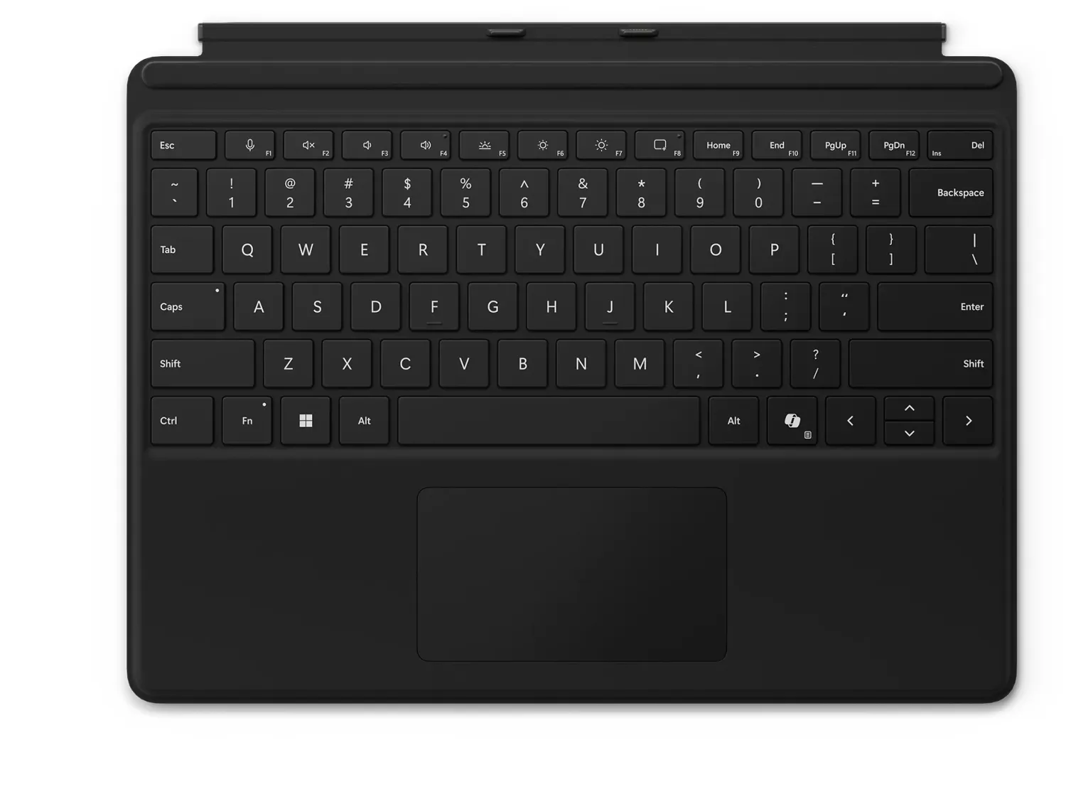 Microsoft Surface Pro 8/9/10/11 Type Cover Schwarz (Vorführmodell)