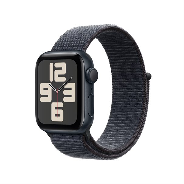 Apple Watch SE (2024) midnight aluminium  40mm ink sport loop DE